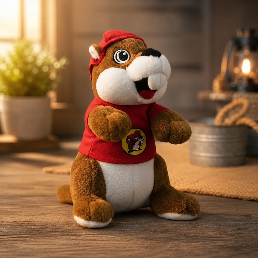 Genuine Buc-ee the Beaver plush toy