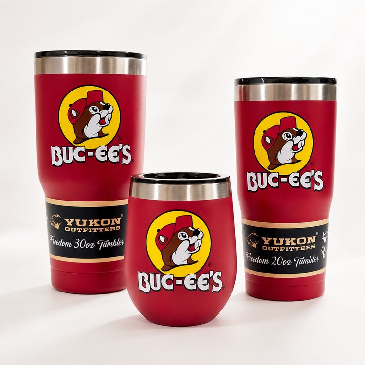 Genuine Buc-ee's Red Tumbler, 20oz insulated